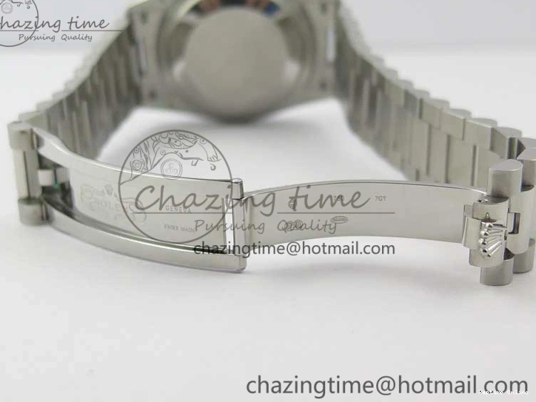 1229 Day-Date 36 SS 128239 Bp Maker Best Edition Black Dial on President Bracelet TimelessDesign 3151